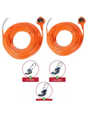 20m Spear & Jackson Lawn Mower Cable for S1733EH S1637ER2 S1740ER2
