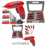 21‑Piece Magnetic Screwdriver & Bit Set with Mini Cordless 4.8V Driver