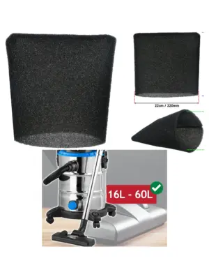 22cm Foam Filter Sleeve for Vacmaster Wet/Dry Vac 16‑60L