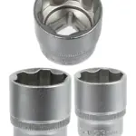 23mm Metric 6-Point Square Drive Socket 1/2" for CR-V Wheel Nuts