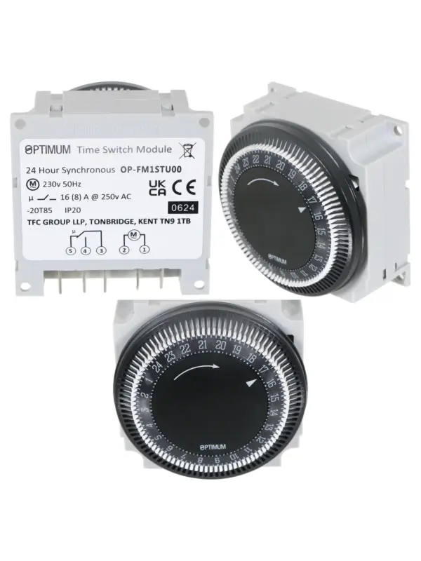 24‑Hour Synchronous Timer Module – OP‑FM1STU00 Industrial Timer
