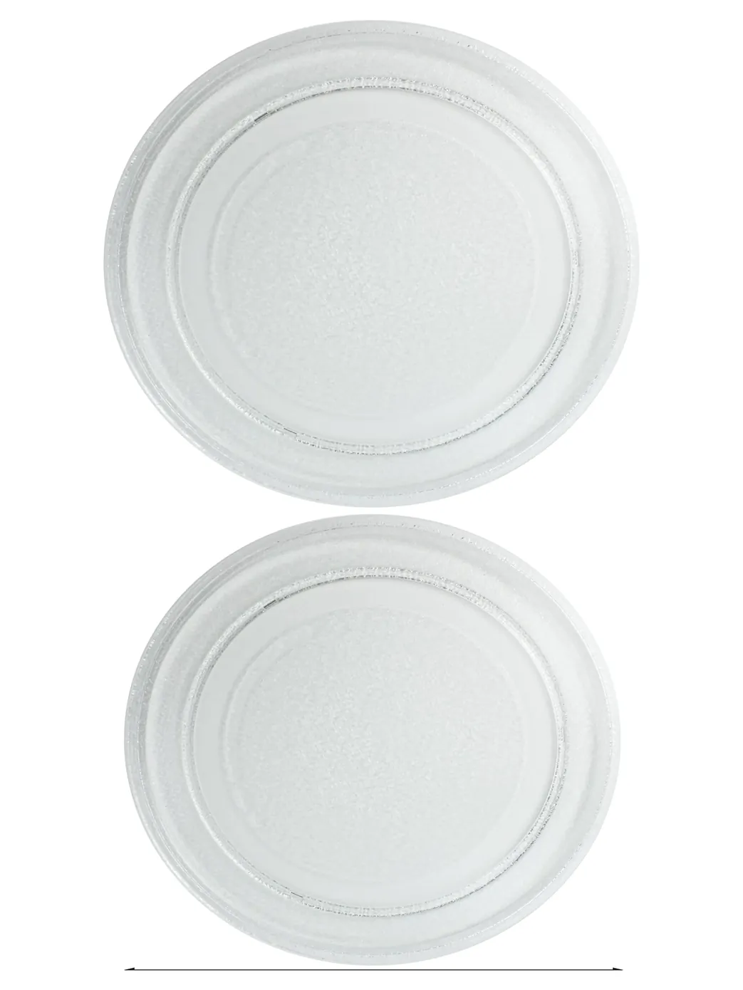 245mm Glass Turntable Plate Replacement for Russell Hobbs Microwaves