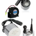 24V Dimplex Electric Heater Fan with Optimyst Glass Disk Transducer