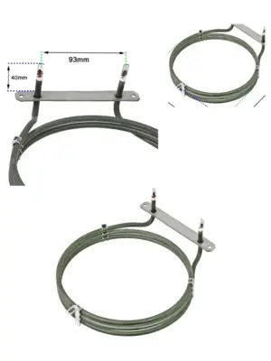 2500W 3‑Turn Fan Oven Heating Element for Tricity Bendix Cookers