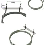 2500W Fan Oven Heating Element for Firenzi Cooker – 3‑Speed Fan