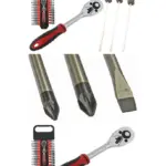 25cm Phillips Screwdriver + 27-Piece Ratchet Wrench & Socket Set
