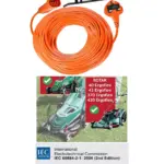 25m Power Cable & Winder Bracket for Bosch Rotak Ergoflex Lawn Mower