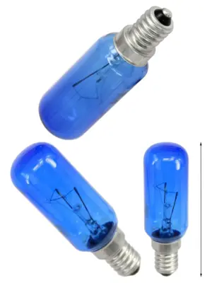 25W Blue E14 Fridge Freezer Light Bulb - Fits Bosch Neff Siemens