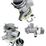 25W Washing Machine Drain Pump & Filter for Lamona HJA8501/8511/8900