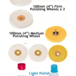 27‑Piece Metal Polishing & Buffing Wheel Set – Brass Wire for Drill