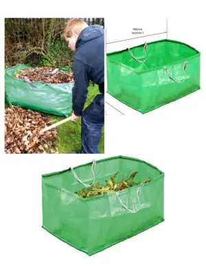 270L Heavy-Duty Garden Waste Bag for Leaves, Grass & Yard Cuttings