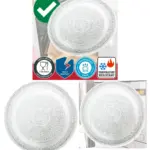 27cm Universal Microwave Glass Turntable Plate – Smooth Flat Dish Tray