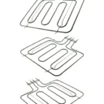 2800W Dual Grill Heater Element Replacement for Belling Ovens