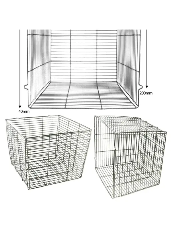 28cm Square Stainless Steel Boiler Flue Guard Universal Terminal