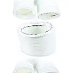 2m Flexible Vent Hose 127mm for Bosch Kitchen Cooker Hood