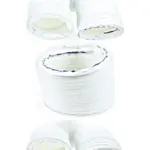 2m Flexible Vent Hose 127mm for CDA Cooker Hood Extractor