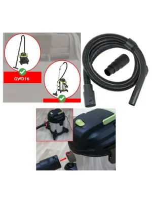 2m Hose & Tool Adaptor for Argos Guild GWD16/GWD30 Wet‑Dry Vac