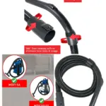 2m Replacement Hose for Draper Wet/Dry Vac WDV15A (15L) & WDV20ASS
