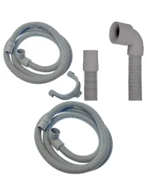 2m Universal Drain Hose for Washing Machines & Dishwashers – 20mm/30mm