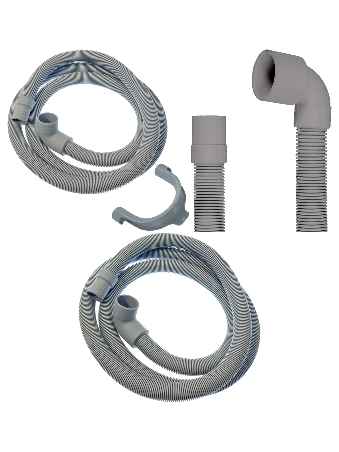 2m Universal Drain Hose for Washing Machines & Dishwashers – 20mm/30mm