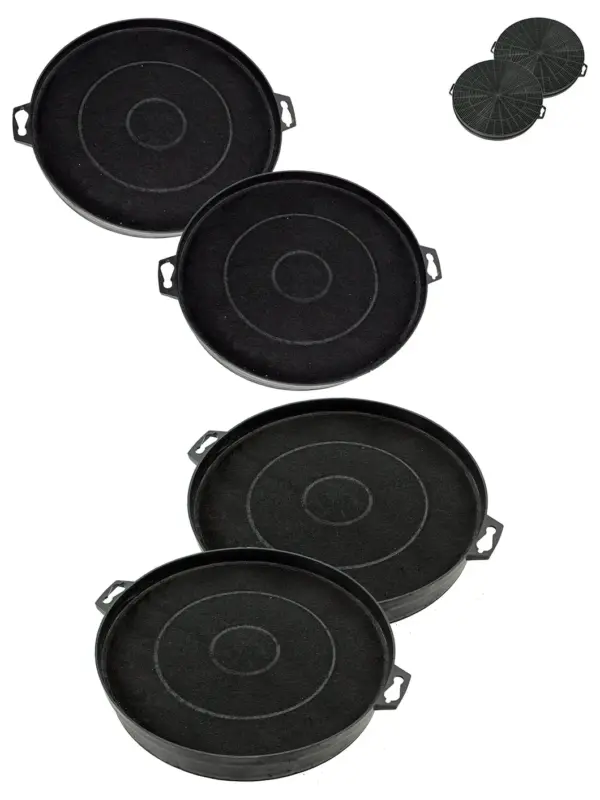 2pcs Carbon Filter Set for Tecnik Hood TKE5035/591/595