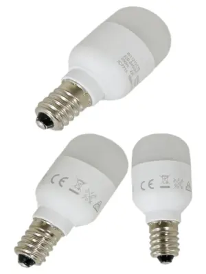 2W LED Fridge Light Bulb E14 Base 220‑240V Universal Refrigerator Lamp