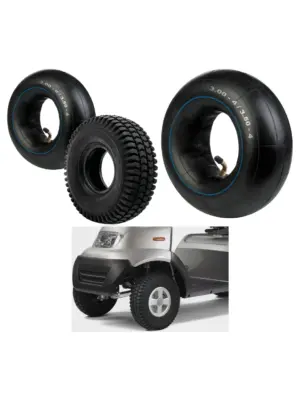 3.00-4 Pneumatic Mobility Scooter Tire 260x85 with Rim & Inner Tube