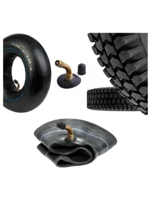 3.00-4 Pneumatic Wheelbarrow Tire + Rim & Inner Tube – 260×85mm