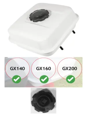 3.6L Honda GX140/160/200 Fuel Tank Replacement