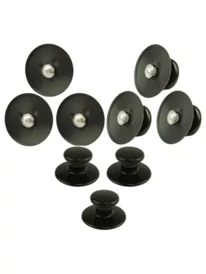 3 Heat‑Resistant Universal Lid Knobs for Slow Cookers & Glass Saucepan