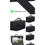 3‑Pack 100L Black Canvas Art Bag – Extra‑Large Organizer for Paintings