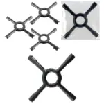 3‑Pack 150mm Ceramic Trivet for Gas Hobs – Heat‑Resistant Pan Support