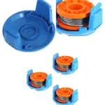 3-Pack 2.5 m Line Spool Cover for Mac Allister MGTP18Li Strimmer