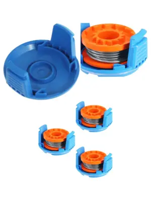 3-Pack 2.5 m Line Spool Cover for Mac Allister MGTP18Li Strimmer