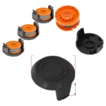 3-Pack 2.5m 1.5mm Line Spool & Cover for BIG BEAR BB1152 Trimmer
