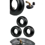 3 Pack 3.5x8 Pneumatic Inner Tubes for Wheelbarrow, Trailer & Scooter