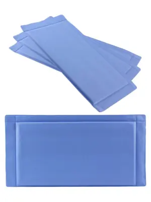 3‑Pack Anti‑Frost Refrigerator Freezer Mats – Reusable Defrost Pads