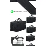 3 Pack Extra Large Black Canvas Laundry Bag 100L Washable Storage