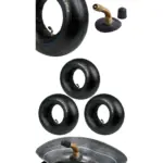 3 Pack Pneumatic Inner Tubes 3.00x8 & 3.25x8 for Wheelbarrow & Scooter