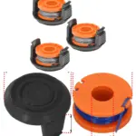 3‑Pack QUALCAST Line Spool & Cover for CGT183A/CGT18LA1/CGT36LA