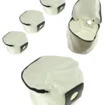 3-Pack Reusable Zip-Closure Cloth Vacuum Bags for Numatic Henry/Hetty