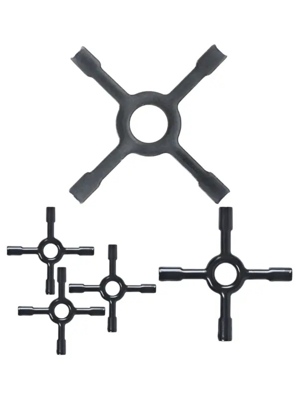 3‑Pack Small 130mm Ceramic Trivet for Gas Hob – Pan & Moka Pot Stand