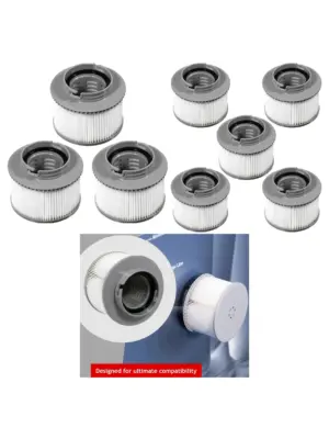 3-Pack Spa Filter Cartridge – Fits MSpa Mono, Reve & Camaro Hot Tubs