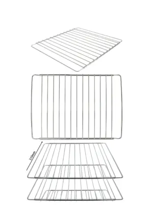 3 Pack Universal Adjustable Oven Shelf Extendable Rack 310-565mm