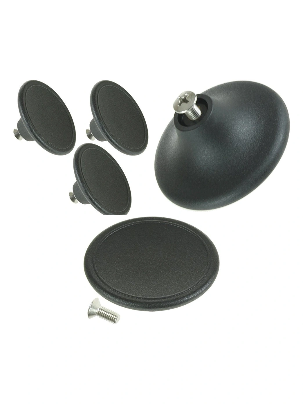 3-Pack Universal Replacement Lid Knob for Cast Iron Pots & Casseroles