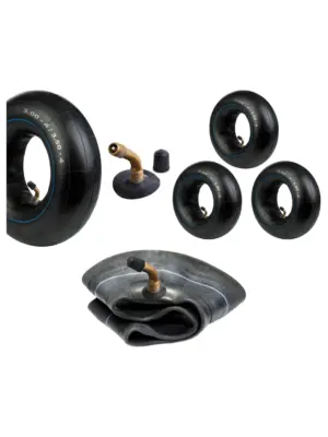3 Pneumatic Inner Tubes 3.00-4 & 3.50-4 for Barrow & Scooter