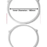 3‑Wheel Glass Plate Roller Ring Stand for Morphy Richards Microwave