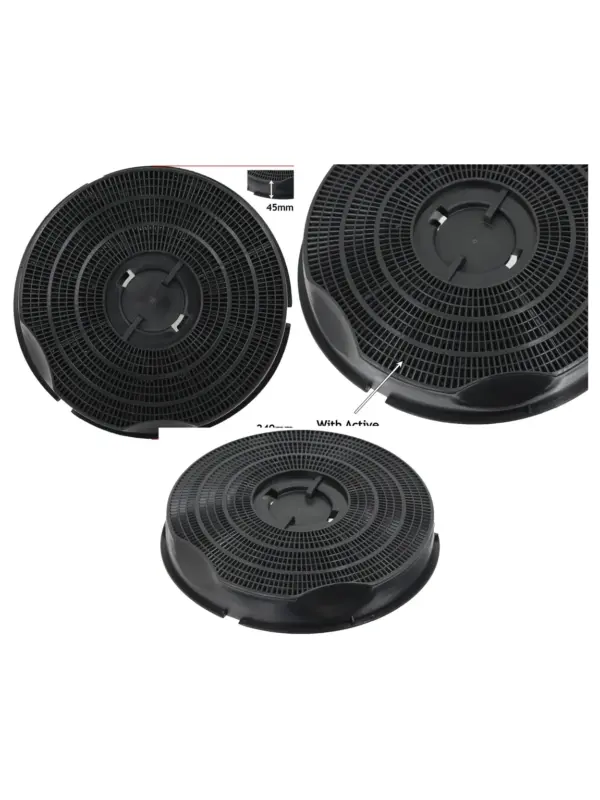 30 Charcoal Vent Filter for CBP61/CBP62/CBT61 Hood 240x45mm