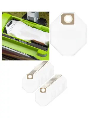 30 Pack Cloth Dust Bags for Gtech Hylite SCV100/SCV101 Vacuums