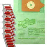 30 Paper Dust Bags + 30 Fresheners for Numatic James JVP180/JVC200